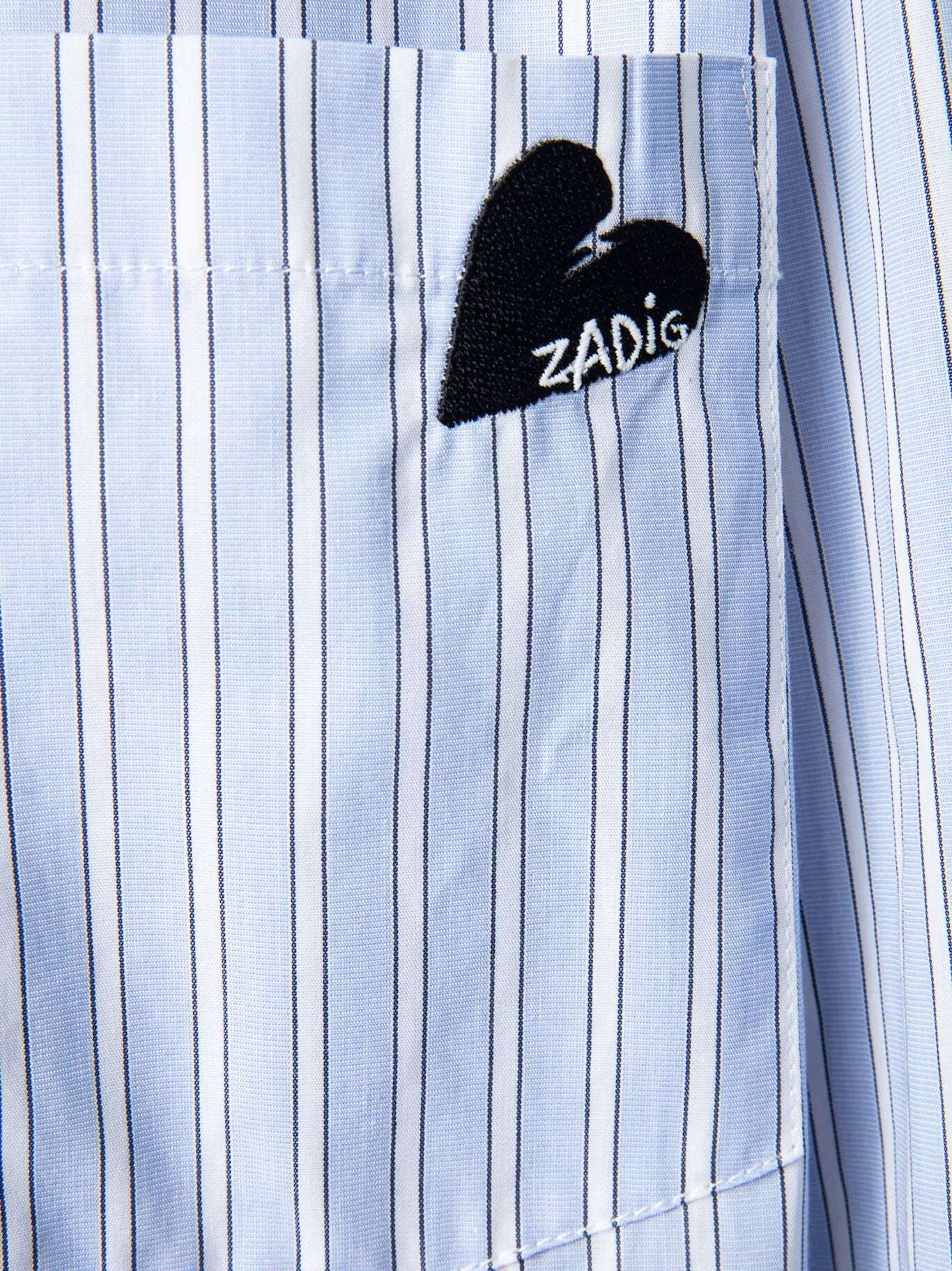 Zadig&Voltaire - Ризи - Morning Blue Shirt - Love|Labels