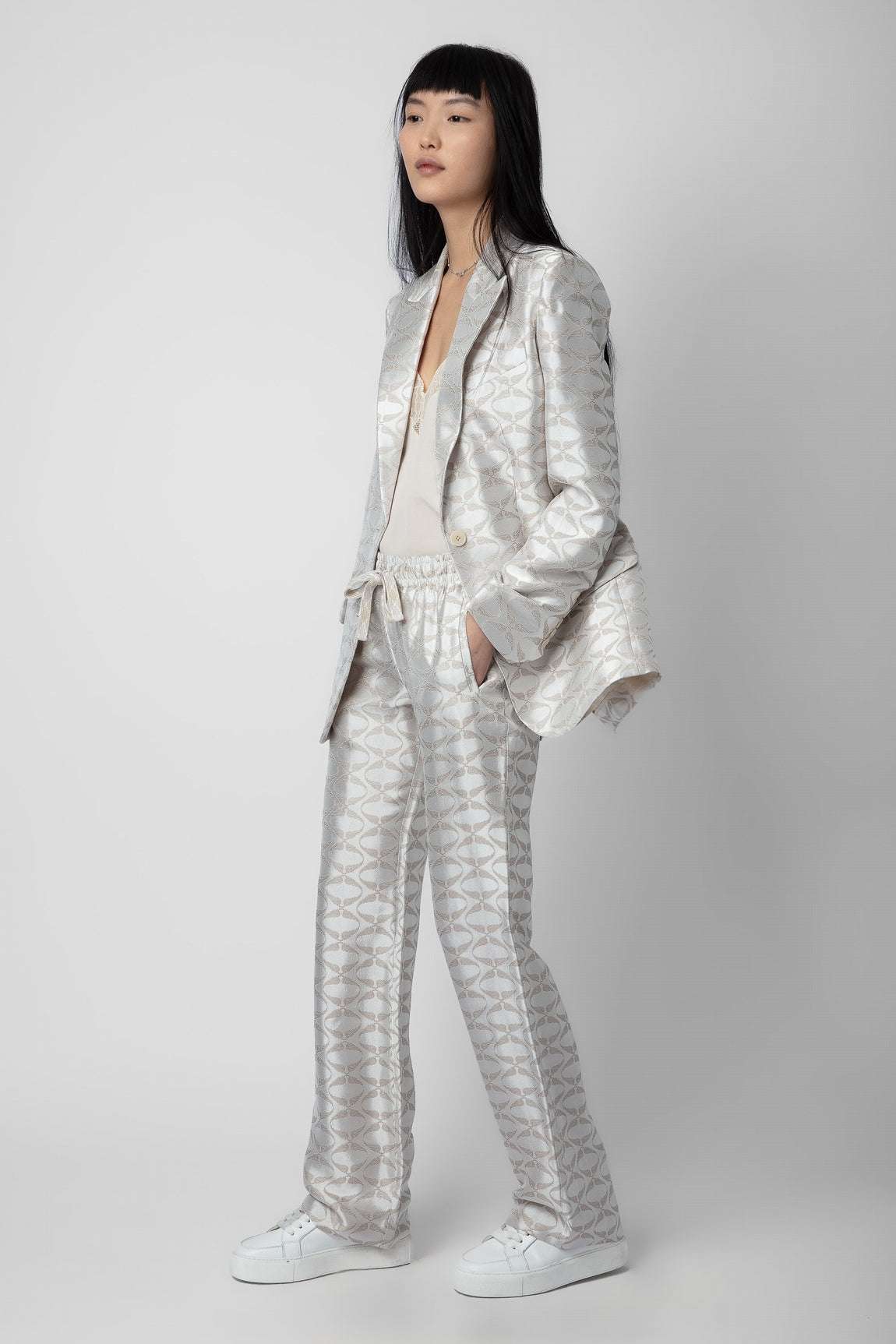 Zadig&Voltaire - Панталони - Pomy Jacquard Pants - Love|Labels