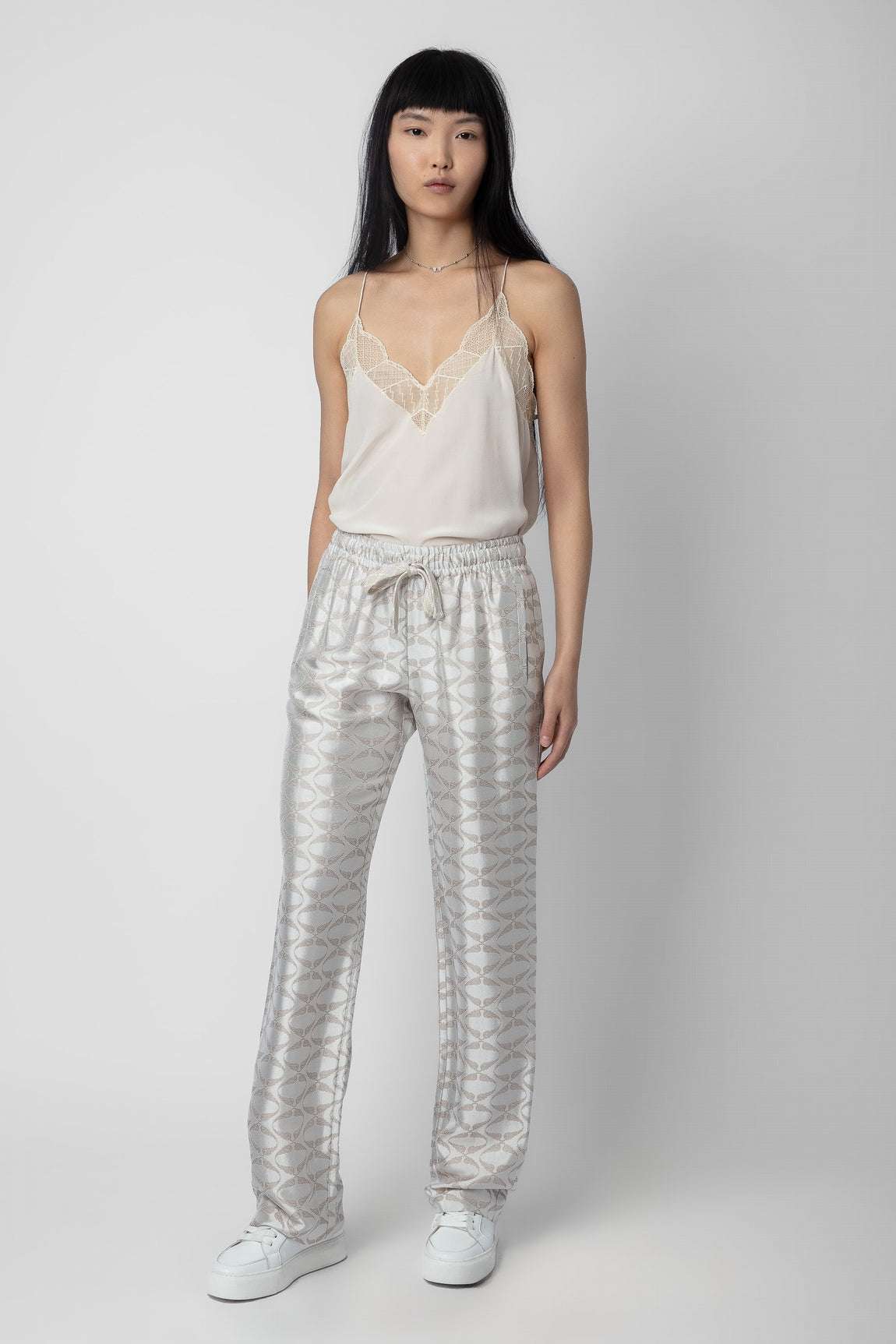 Zadig&Voltaire - Панталони - Pomy Jacquard Pants - Love|Labels
