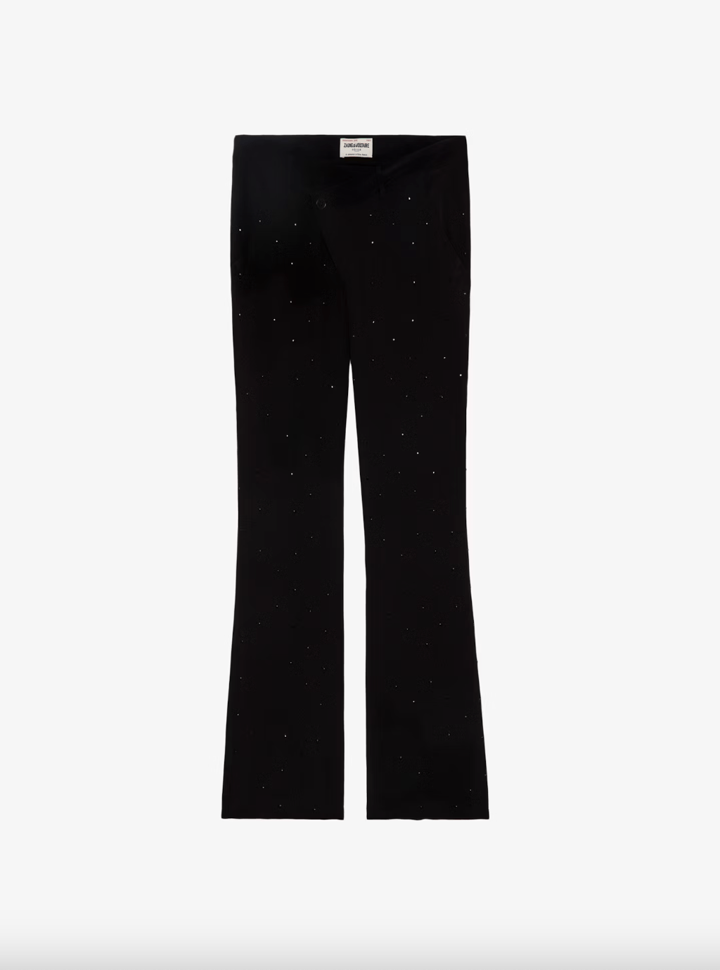 Zadig&Voltaire - Панталони - Poxy Silk Strass Trousers - Love|Labels