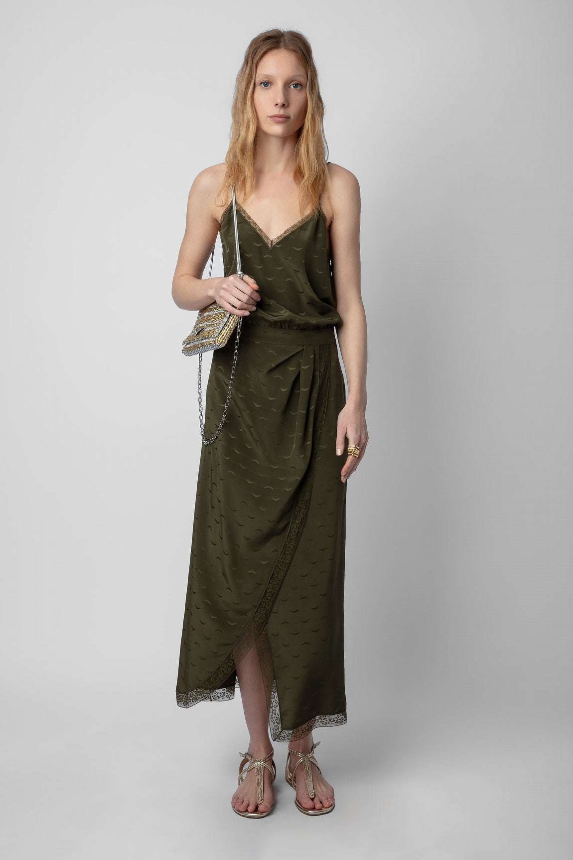 Zadig&Voltaire - Рокли - Rixi Silk Jacquard Dress - Love|Labels