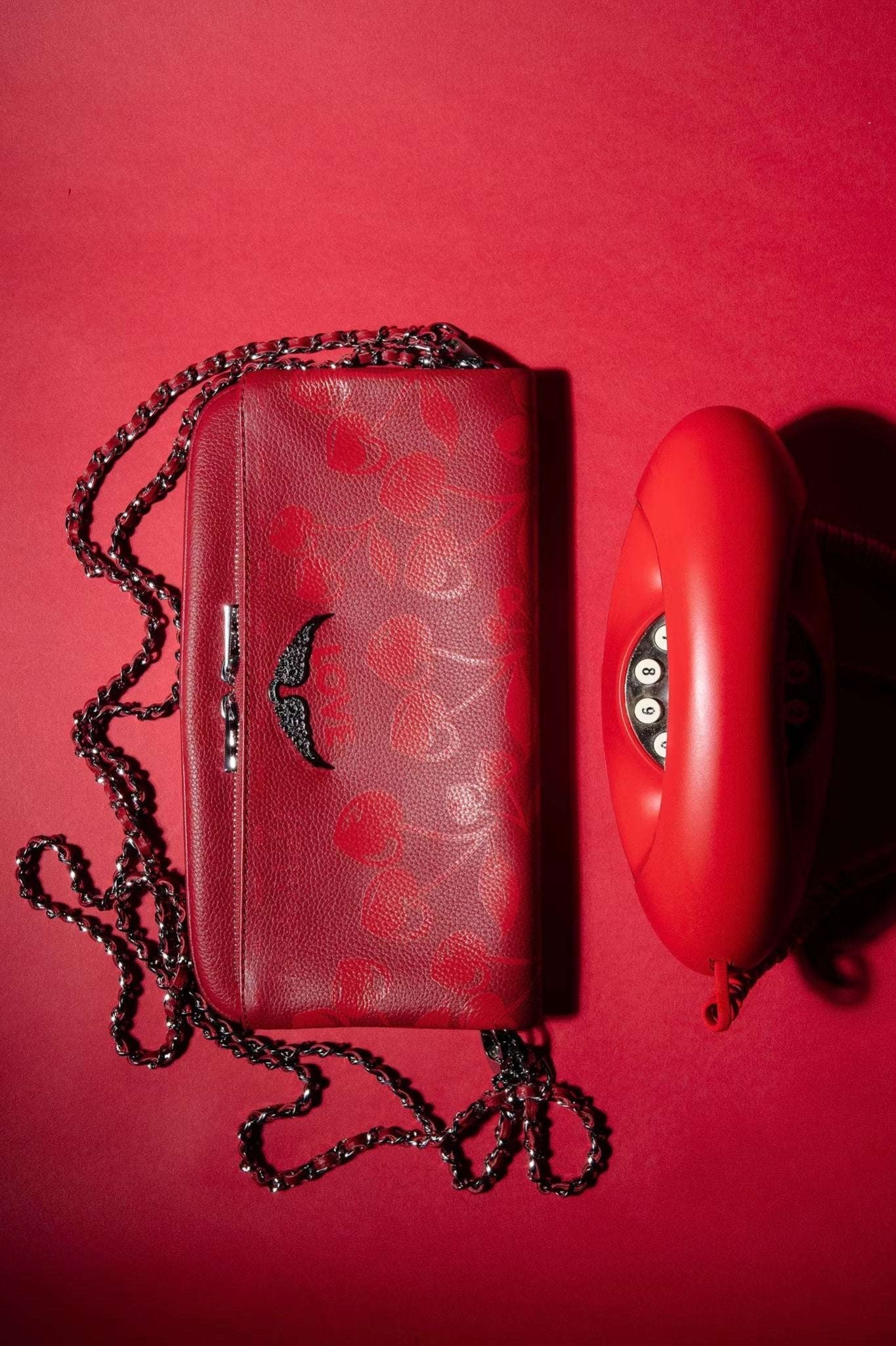 Zadig&Voltaire - Аксесоари - Чанти - Rock Cherry Bag - Love|Labels