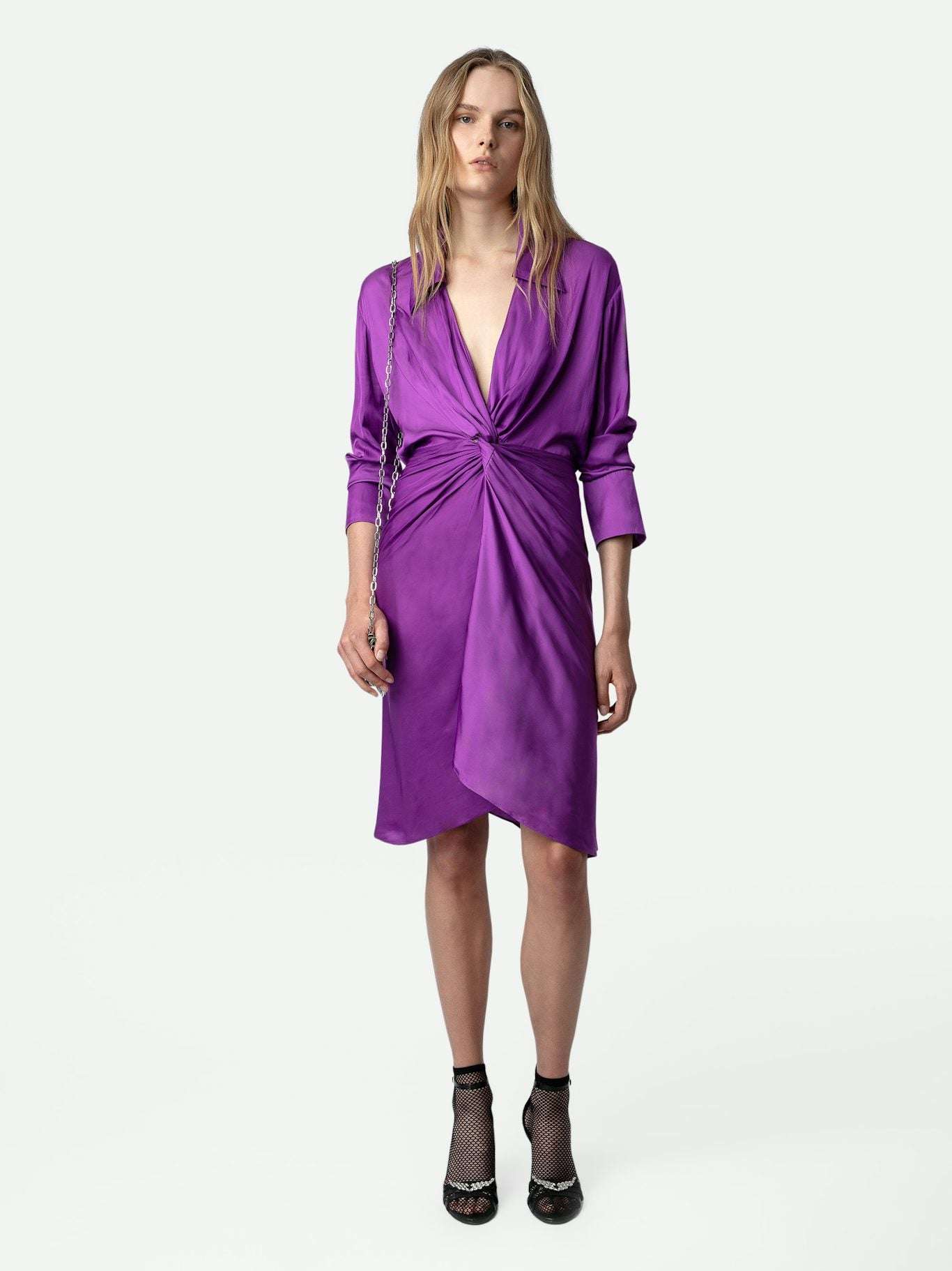 Zadig&Voltaire - Рокли - Rozo Satin Dress - Love|Labels