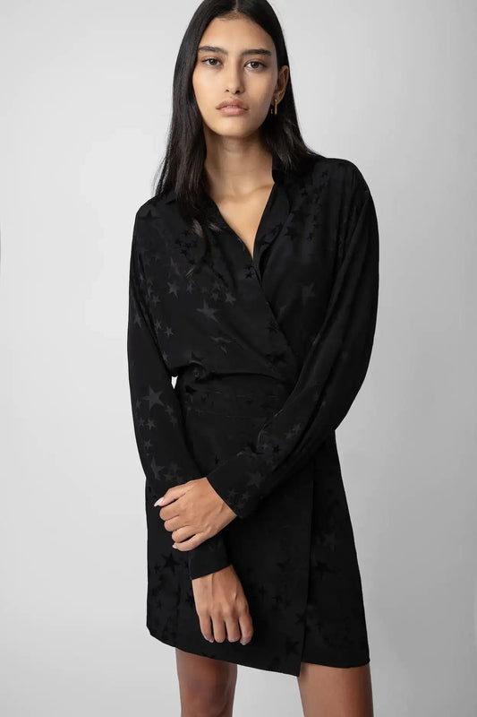 Zadig&Voltaire - Рокли - Star Silk - Jacquard Minidress - Love|Labels