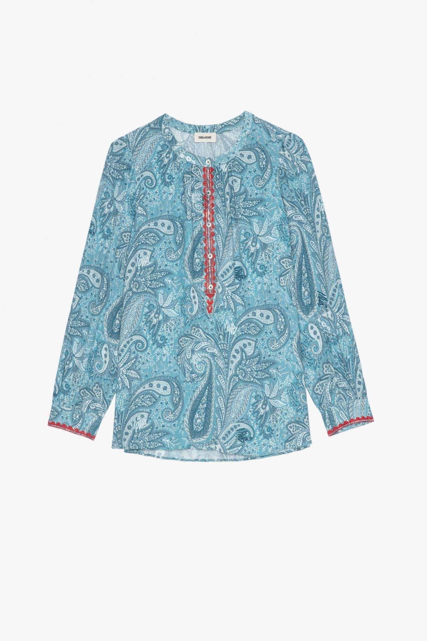Zadig&Voltaire - Ризи - Teak Blue Blouse - Love|Labels