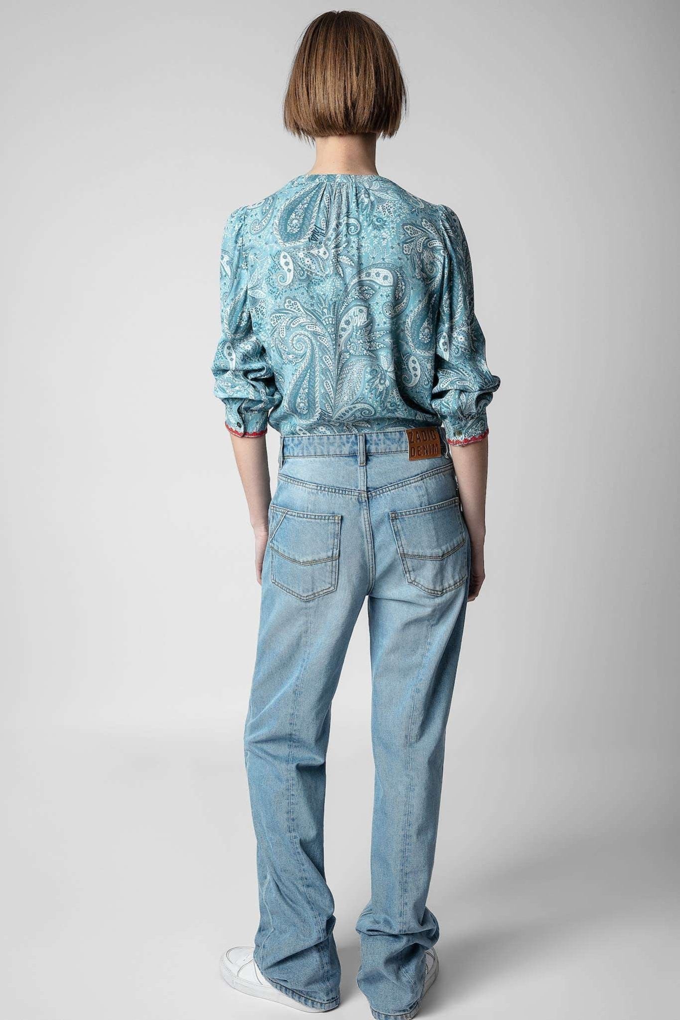 Zadig&Voltaire - Ризи - Teak Blue Blouse - Love|Labels