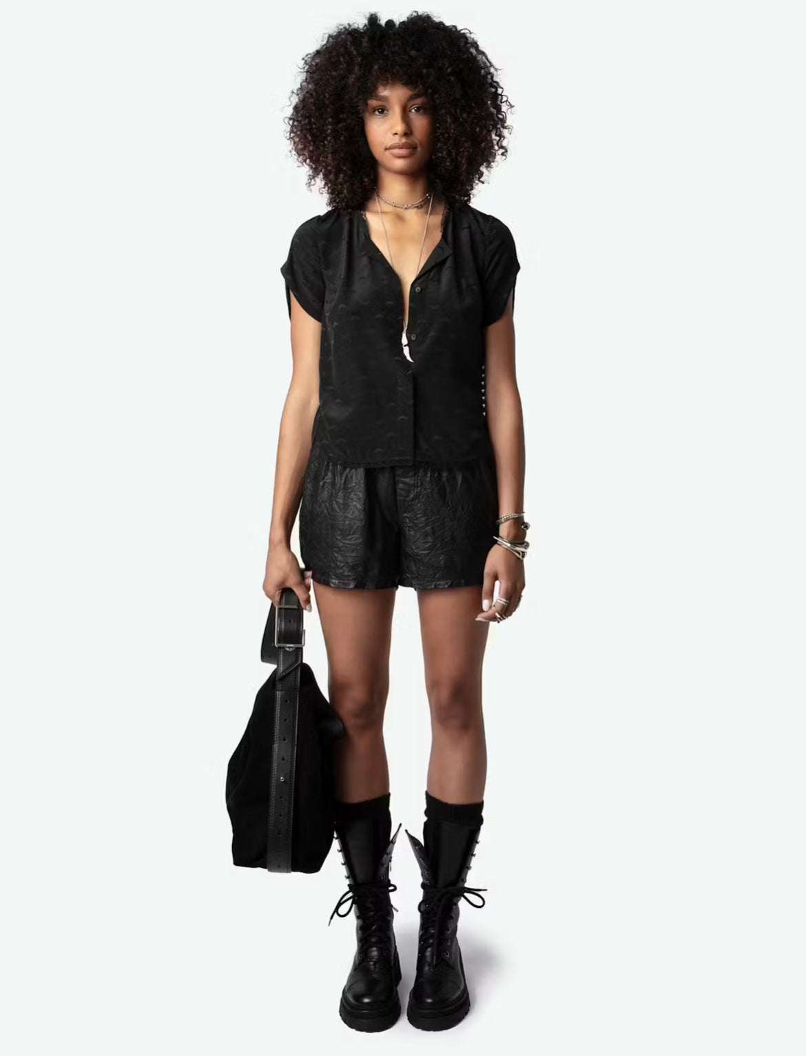 Zadig&Voltaire - Блузи - Tiffiny Wings Silk Top - Love|Labels