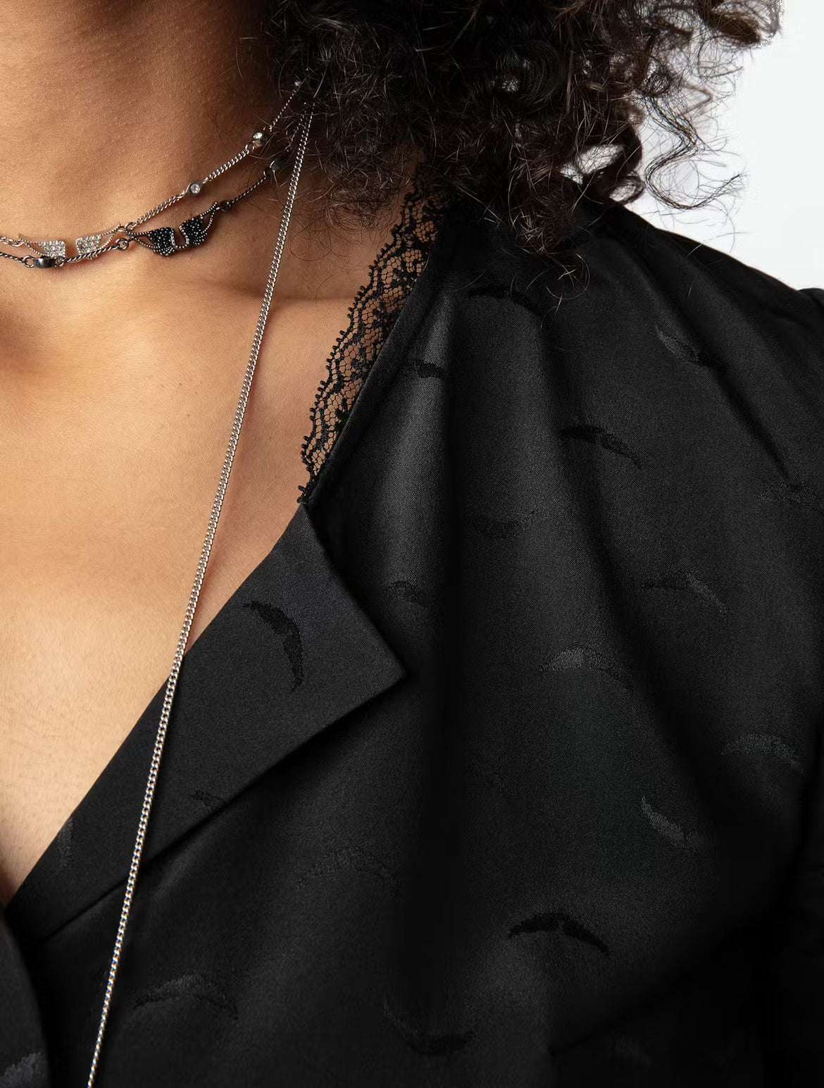 Zadig&Voltaire - Блузи - Tiffiny Wings Silk Top - Love|Labels