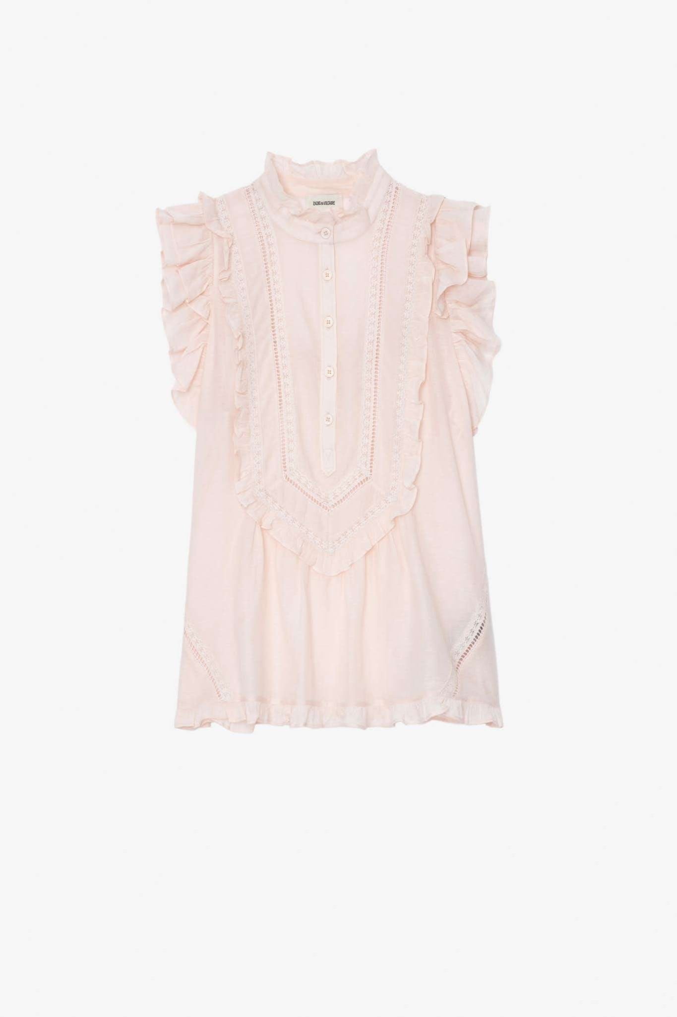 Zadig&Voltaire - Ризи - Top Tama Nude - Love|Labels