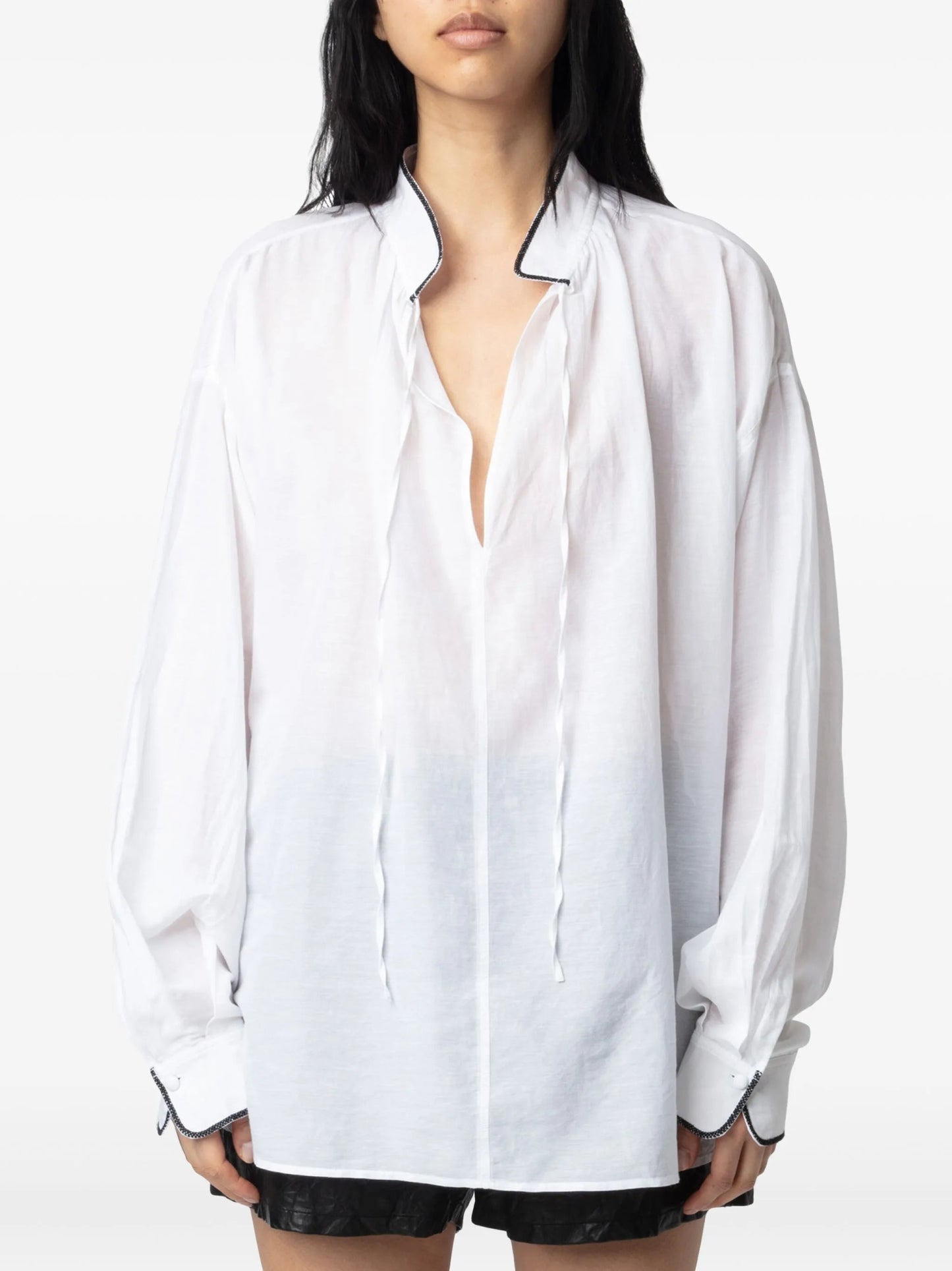 Zadig&Voltaire - Блузи - Troene White Blouse - Love|Labels
