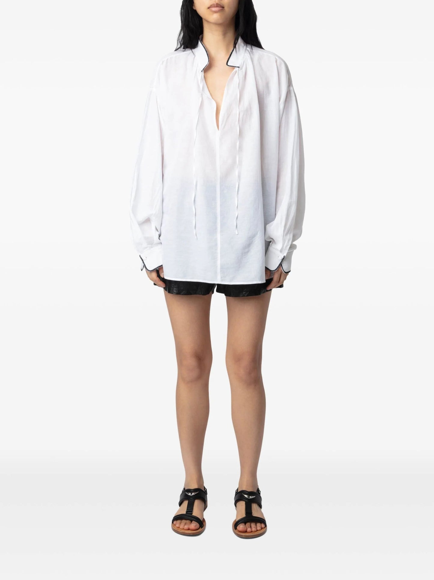 Zadig&Voltaire - Блузи - Troene White Blouse - Love|Labels