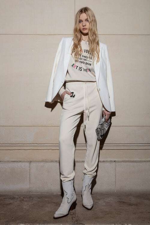Zadig&Voltaire - Сака - Voyage White Blazer - Love|Labels