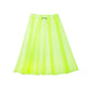Neon Transperant Tulle Skirt