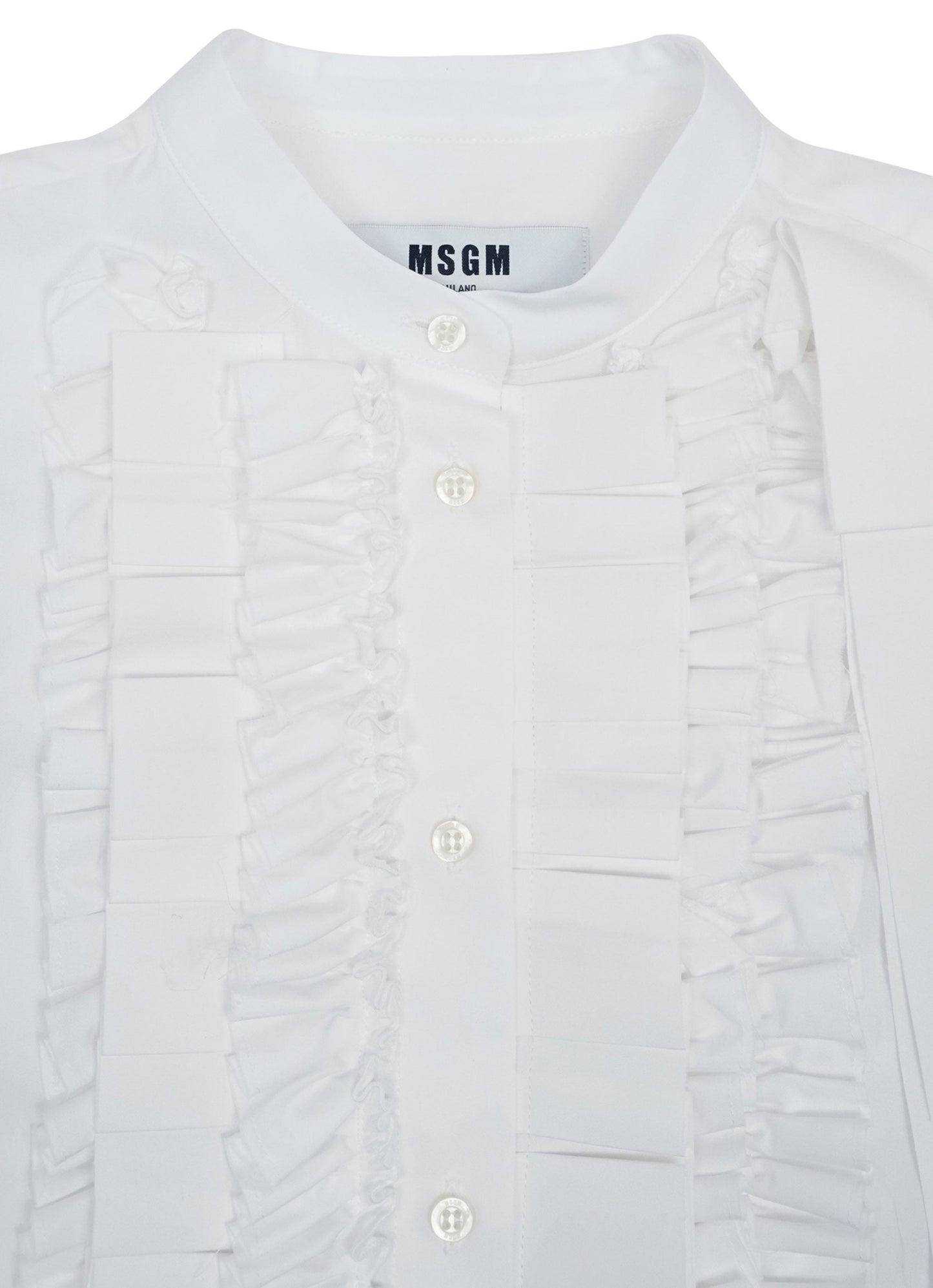 White Collar Shirt