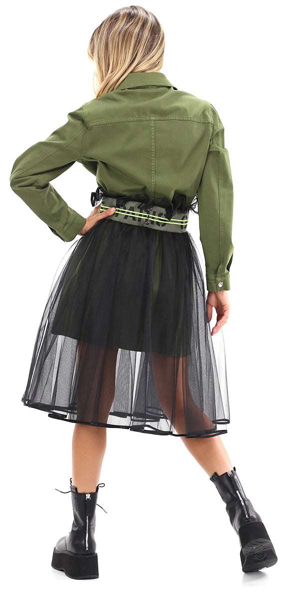 Long-Sleeve Shirt Dress