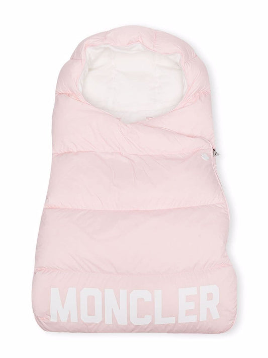 Logo-Print Hooded Sleep Bag