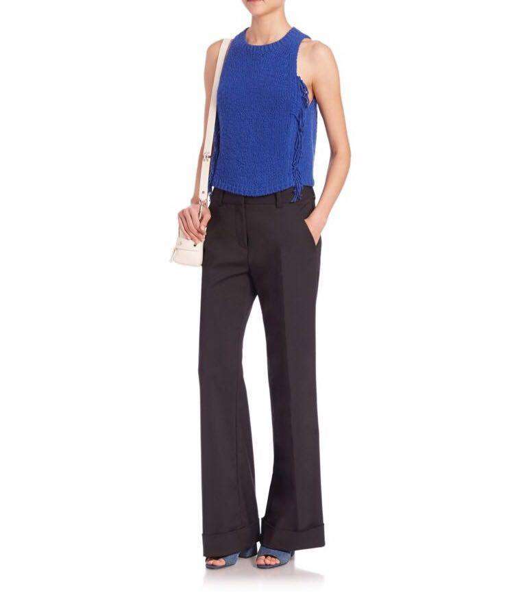 3.1 Phillip Lim - Потници - Blue Sleeveless Sweater - Love|Labels