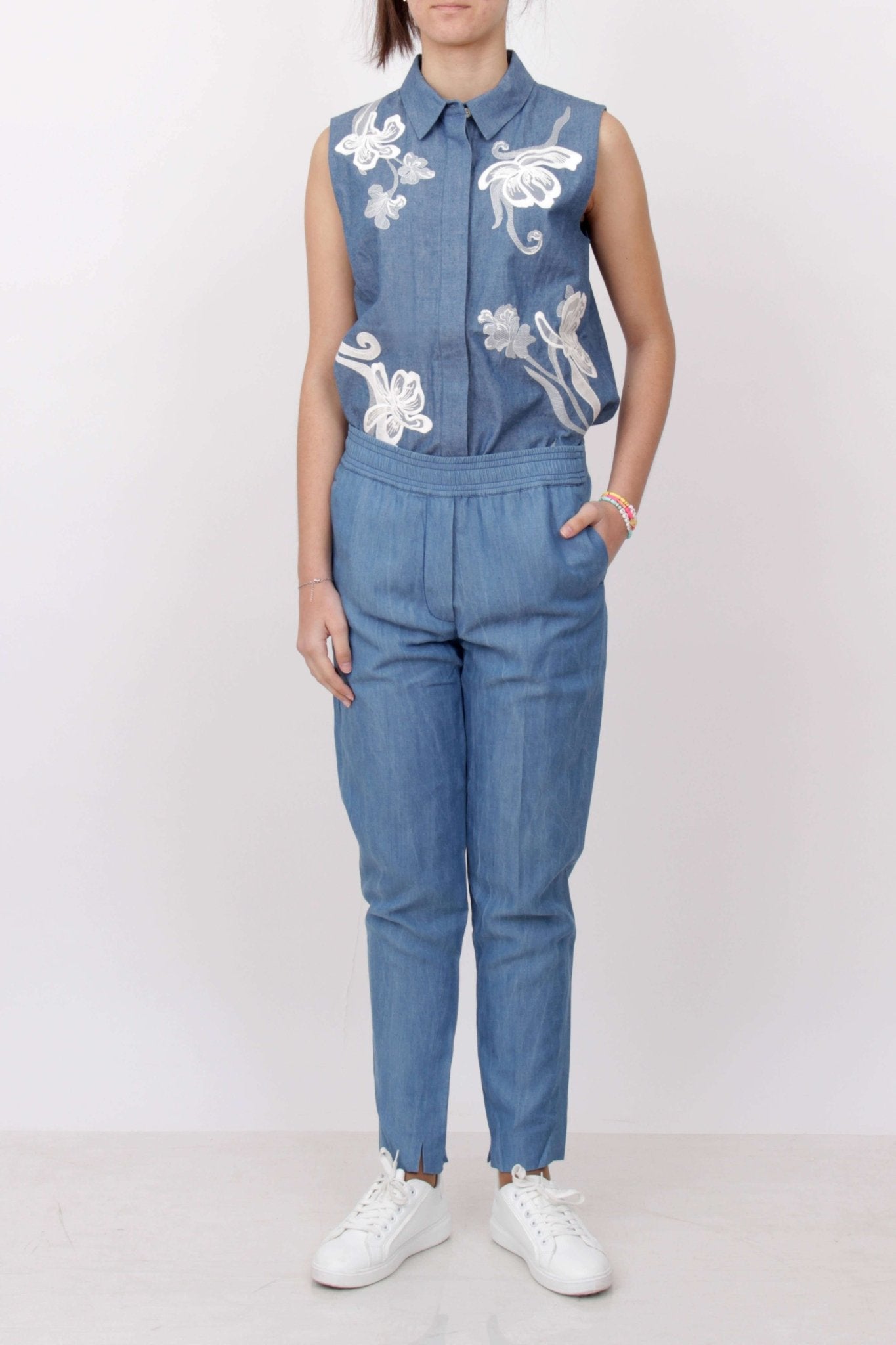 3.1 Phillip Lim - Панталони - Denim Cargo Pants - Love|Labels