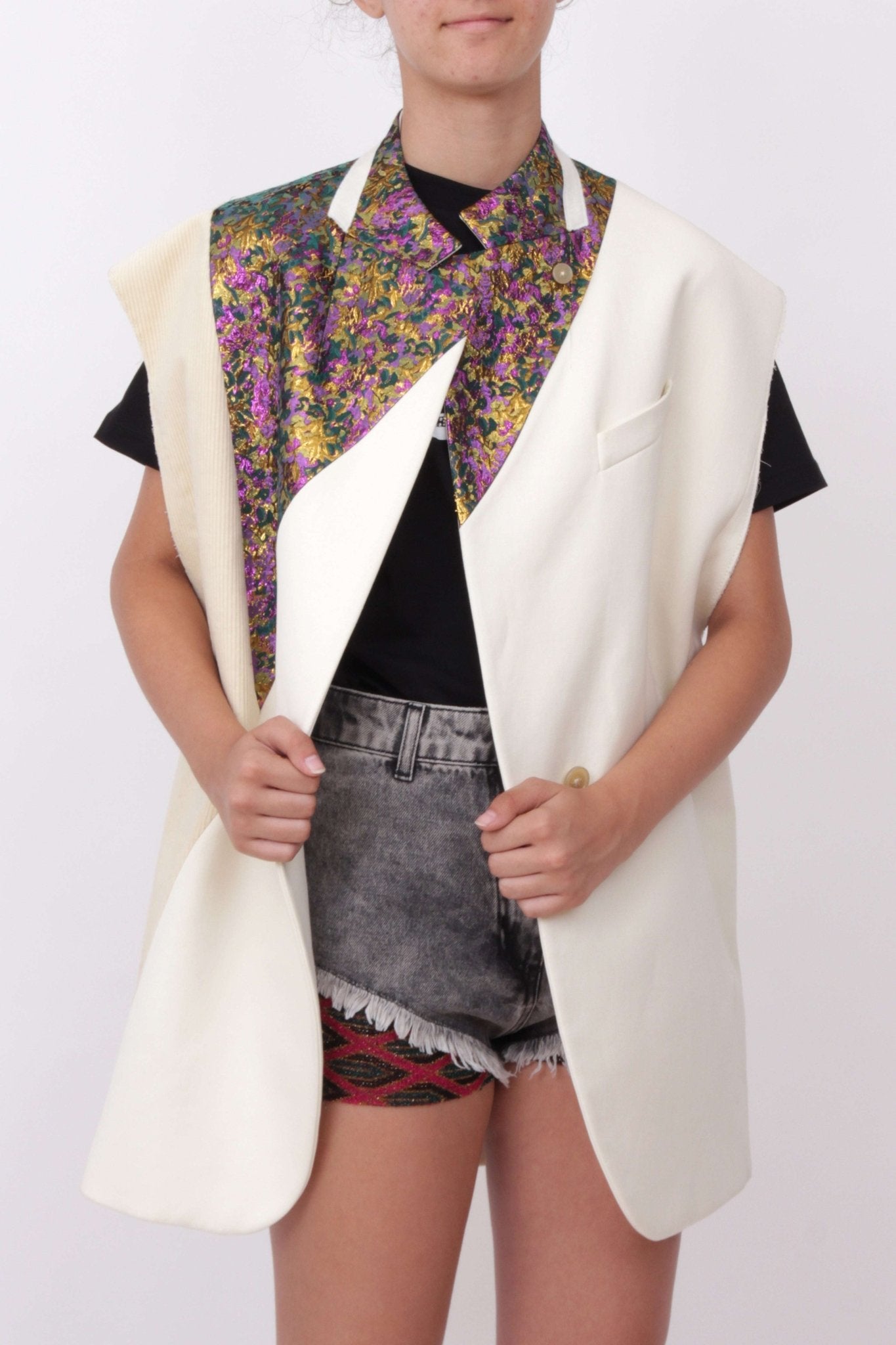 3.1 Phillip Lim - Сака - Geometric Sleeveless Jacket - Love|Labels