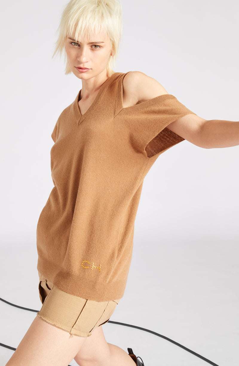 Cashmere Camel Sweater