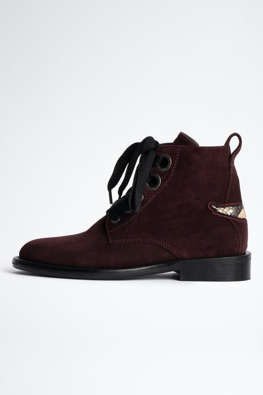 Laureen Suede Ankle Boots