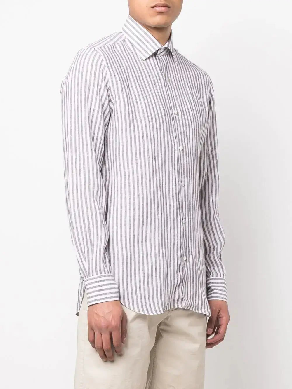 BARBA - Ризи - Stripe Cutaway - collar Shirt - Love|Labels