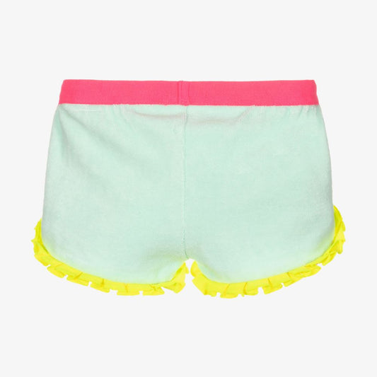 Blue Towelling Shorts
