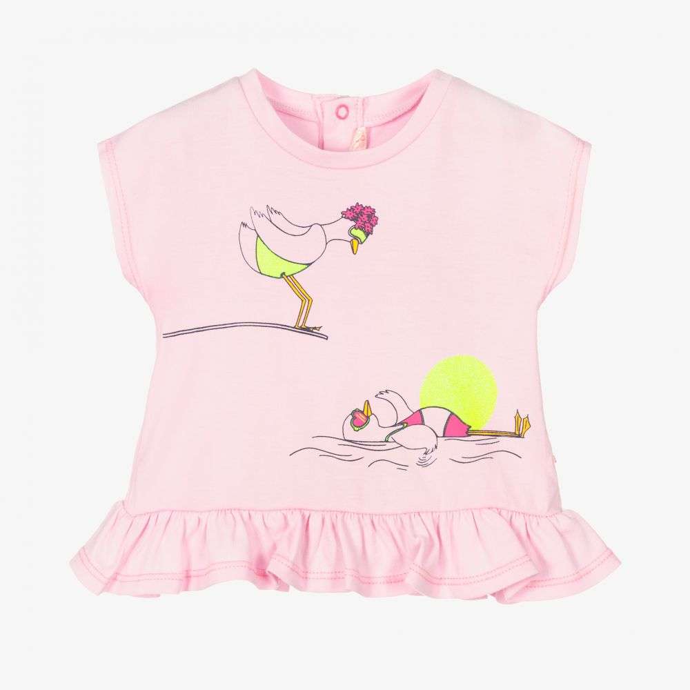 Billieblush - Тениски - Pink Flamingo T-Shirt - Love|Labels