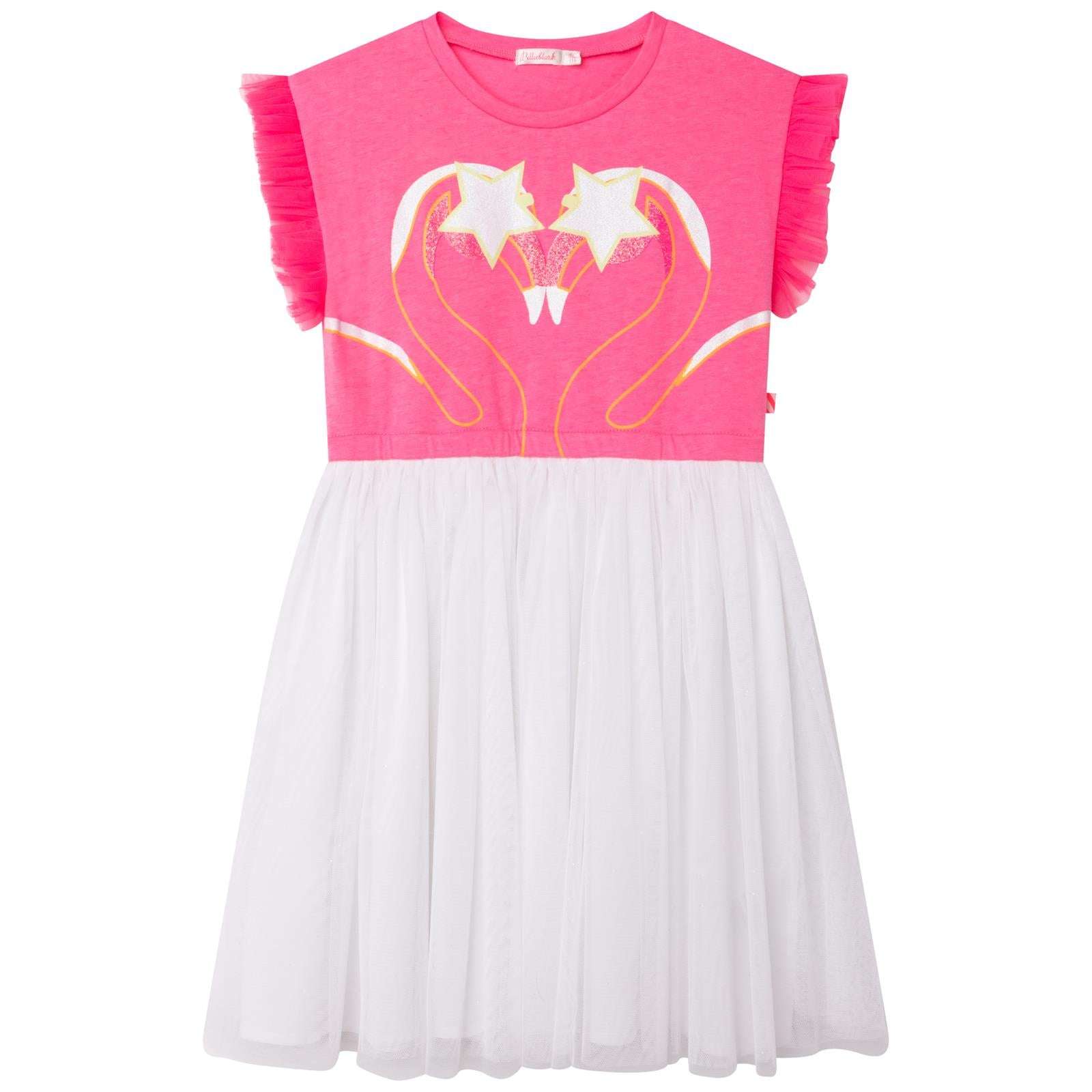 Billieblush - Рокли - Pink Swan Dress - Love|Labels