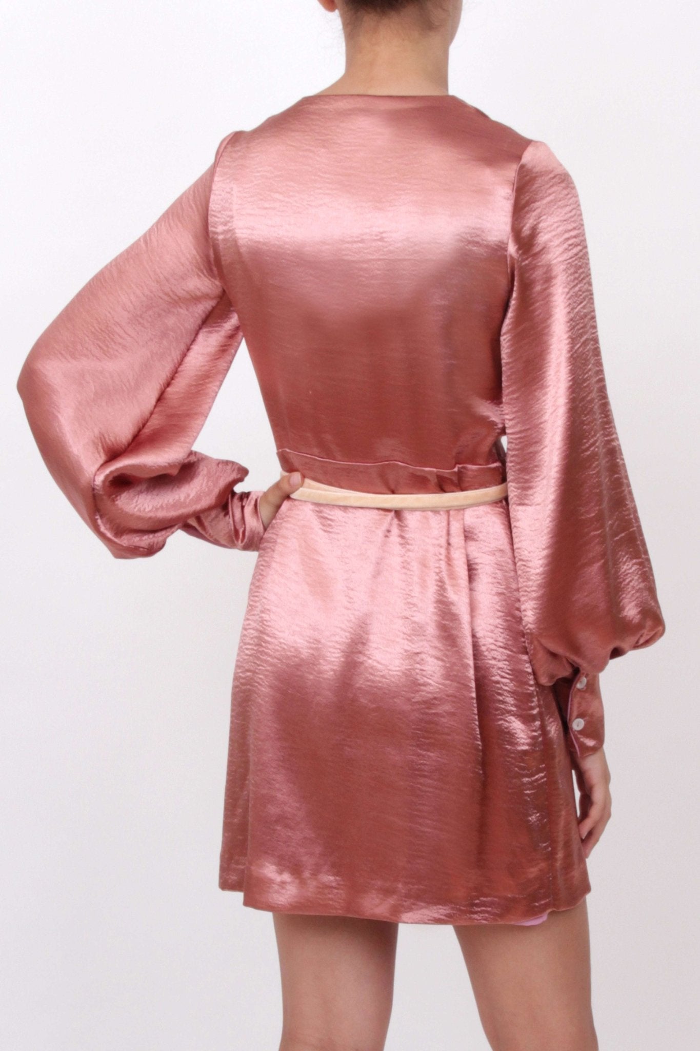 Black Coral - Рокли - Copper Long - Sleeve Dress - Love|Labels