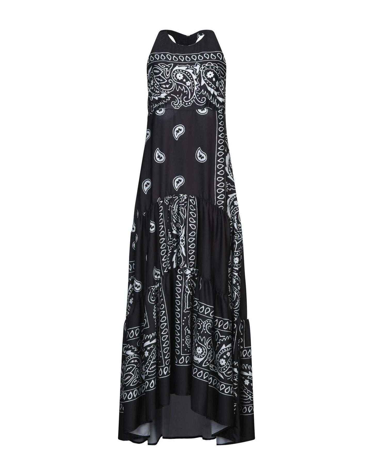 Black Coral - Рокли - Paisley Maxi Dress - Black - Love|Labels