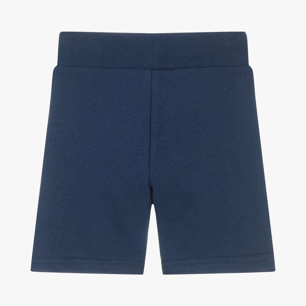 DKNY - Шорти - Blue Cotton Logo Shorts - Love|Labels