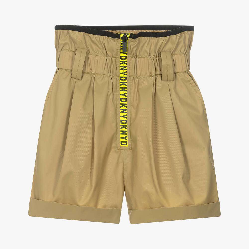 DKNY - Шорти - Green Belted Shorts - Love|Labels