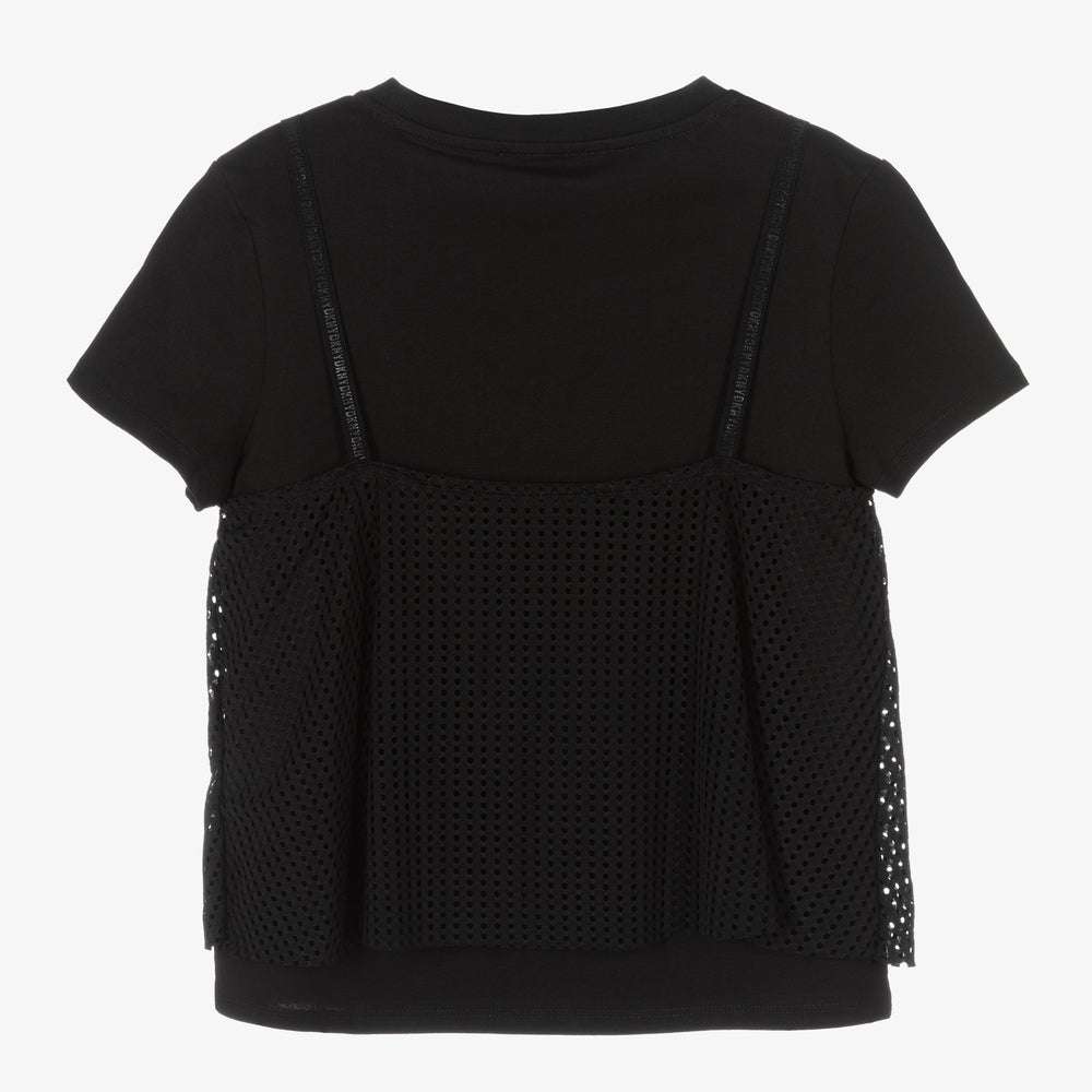 DKNY - Тениски - Mesh Logo T-Shirt - Love|Labels