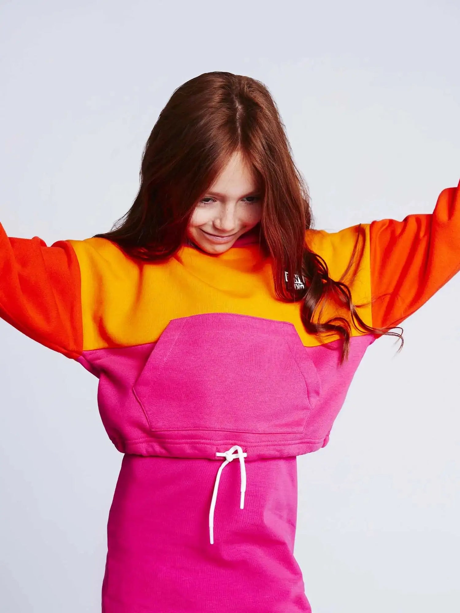 DKNY u0411u043bu0443u0437u0438 Orange & Pink Hoodie
