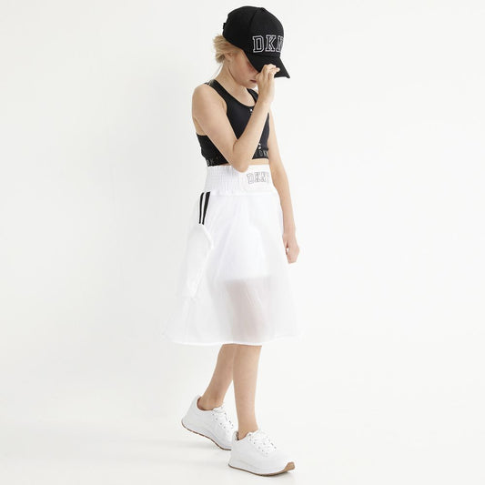 White Nylon Skirt