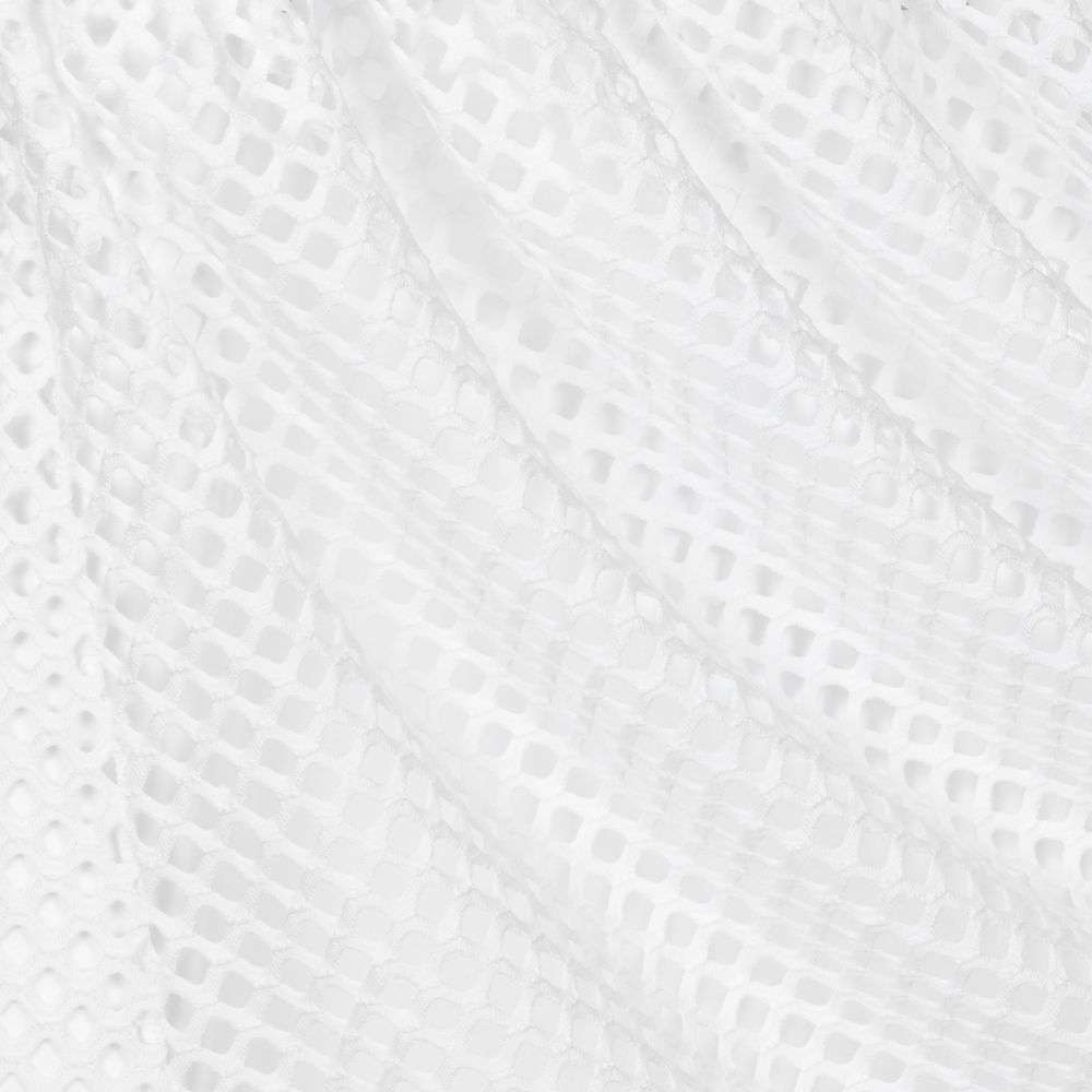 White Mesh 2-in-1 Dress