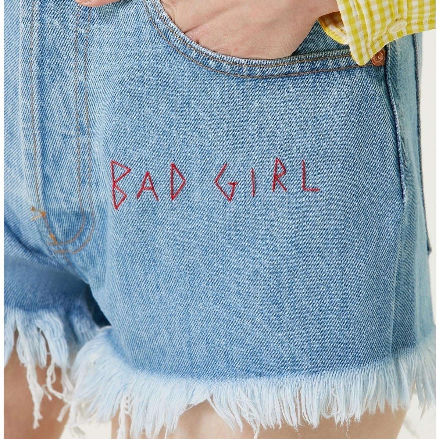 FORTE DEI MARMI COUTURE - Шорти - Bad Girl Denim Shorts - Love|Labels