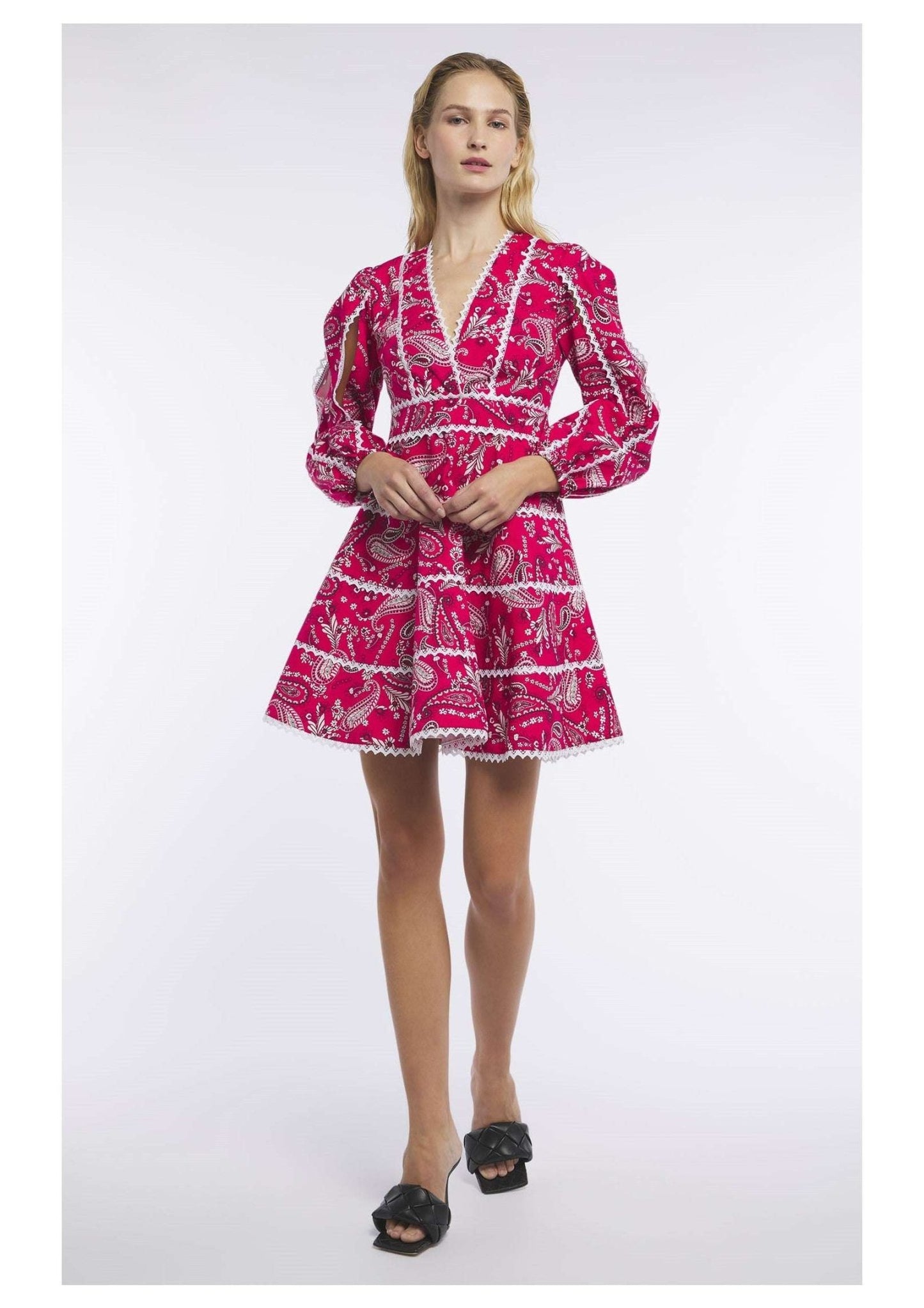 FORTE DEI MARMI COUTURE - Рокли - Bandana Red Garden Dress - Love|Labels