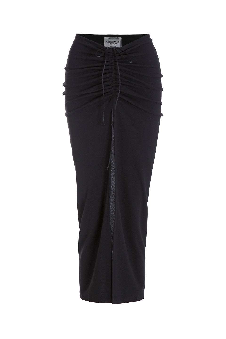 FORTE DEI MARMI COUTURE - Поли - Black Coulisse Skirt - Love|Labels
