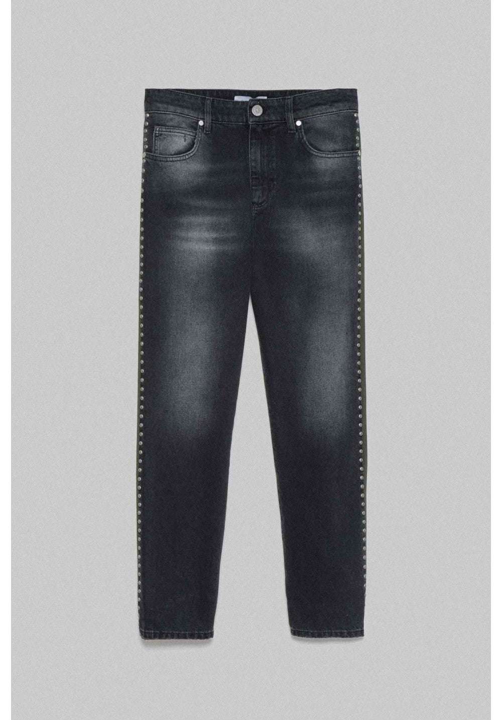 Gaelle PARIS - Деним - Army Black - Green Jeans - Love|Labels