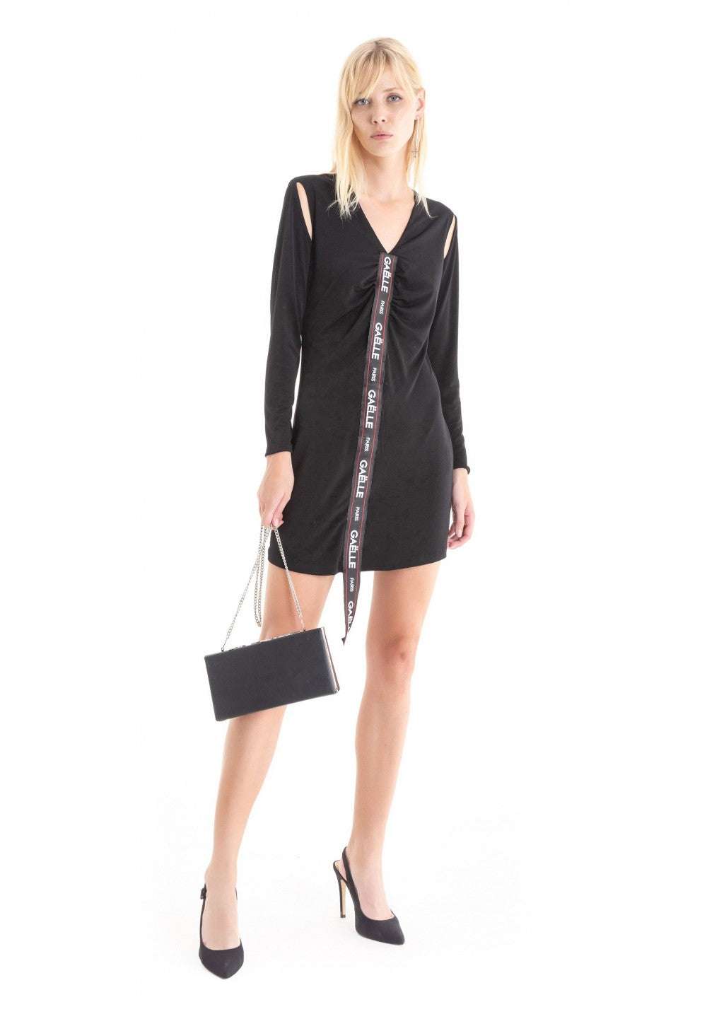 Gaelle PARIS - Рокли - Black Stretch Dress - Love|Labels