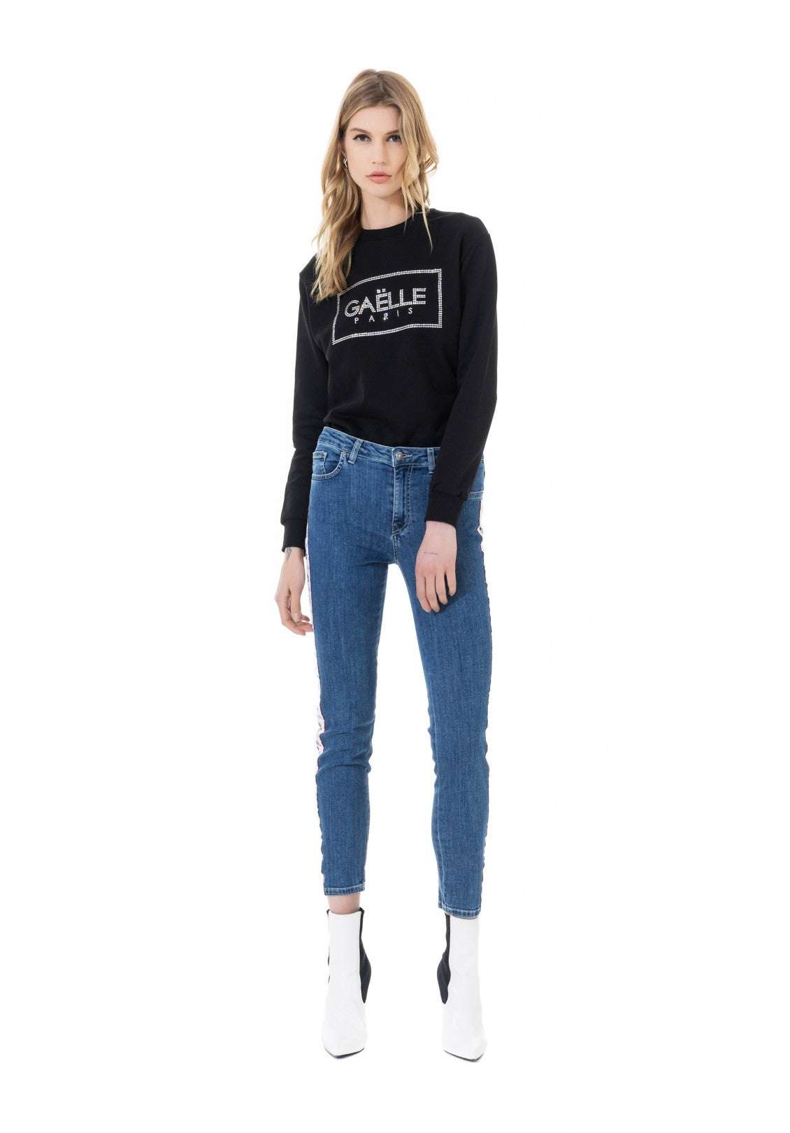 Gaelle PARIS - Деним - Blue Slim Jeans - Love|Labels