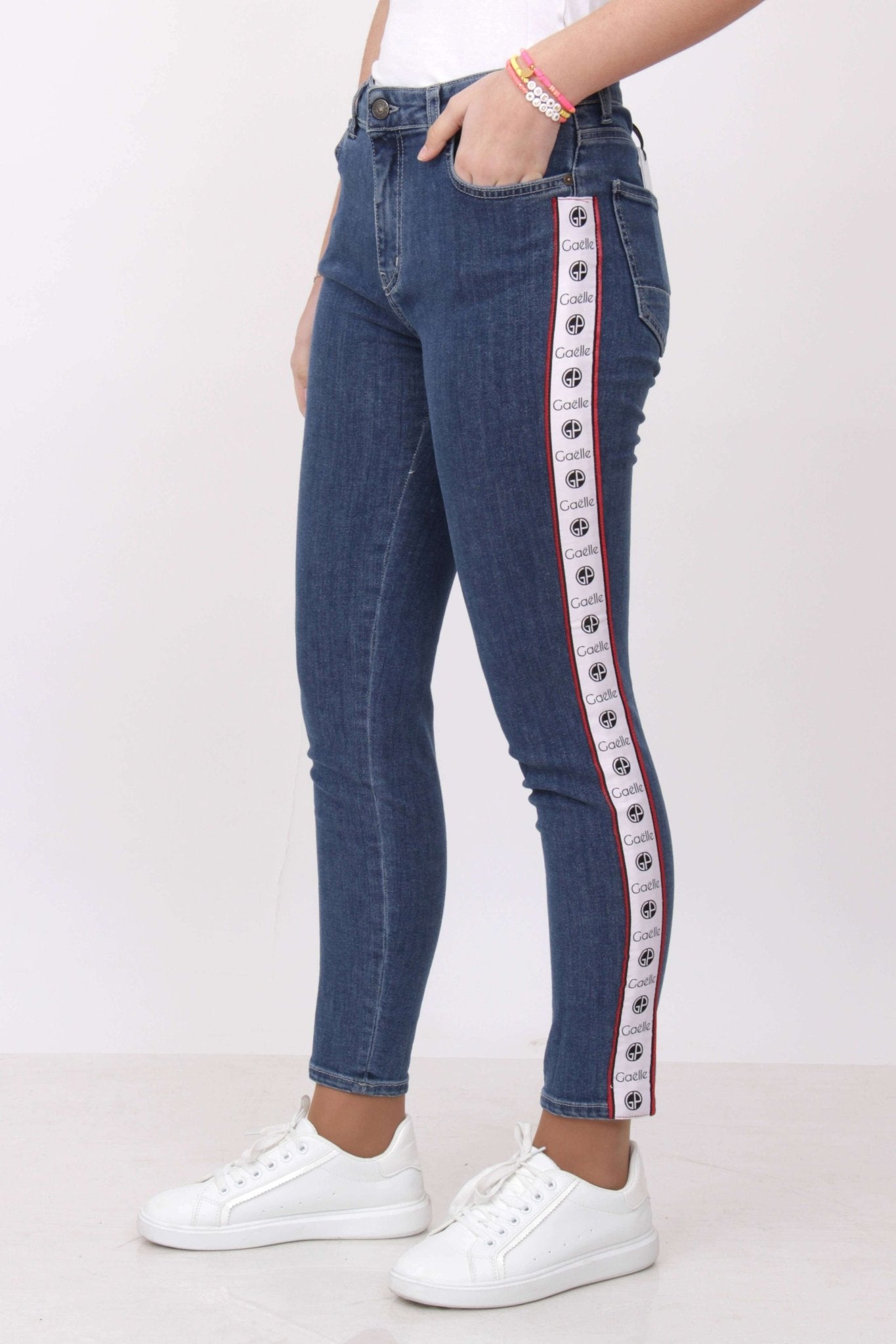 Gaelle PARIS - Деним - Blue Slim Jeans - Love|Labels