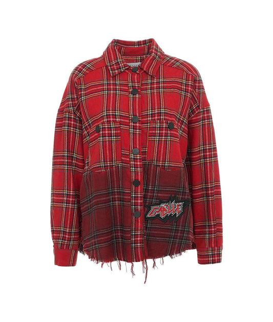 Gaelle PARIS - Ризи - Camicia Check TIE DYE - Love|Labels