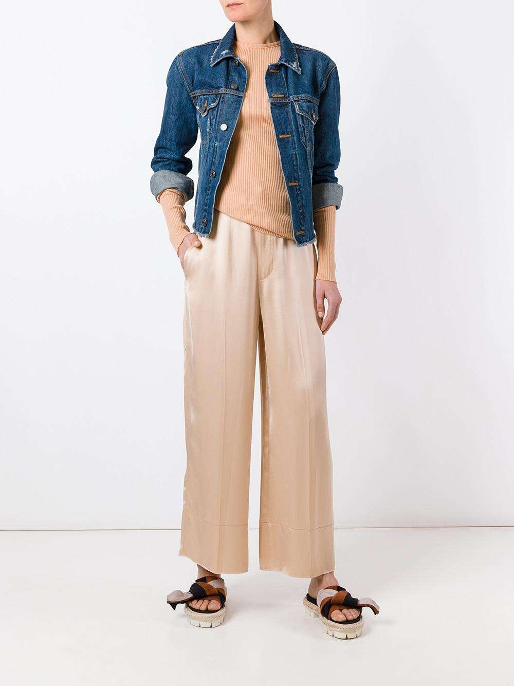 Helmut Lang - Блузи - Nude Long - Sleeve Blouse - Love|Labels