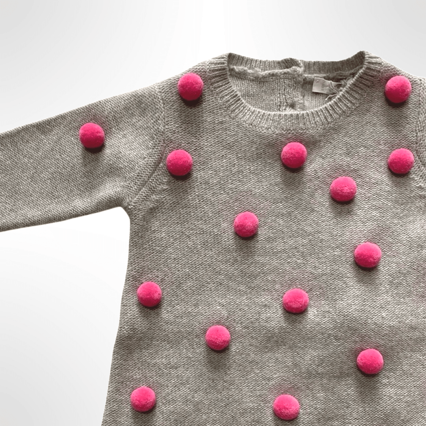 IL Gufo - Блузи - Vestito Lana Pompon Pink - Love|Labels