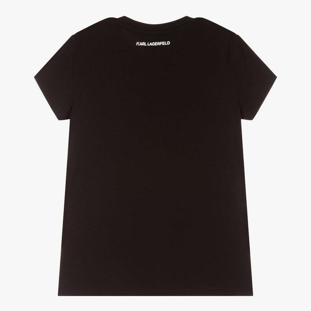 Karl Lagerfeld - Тениски - Black Logo T-Shirt - Love|Labels