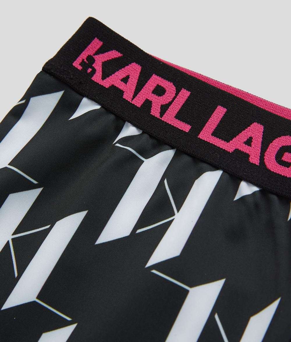 Karl Lagerfeld - Клинове - KL Monogram Leggings - Love|Labels