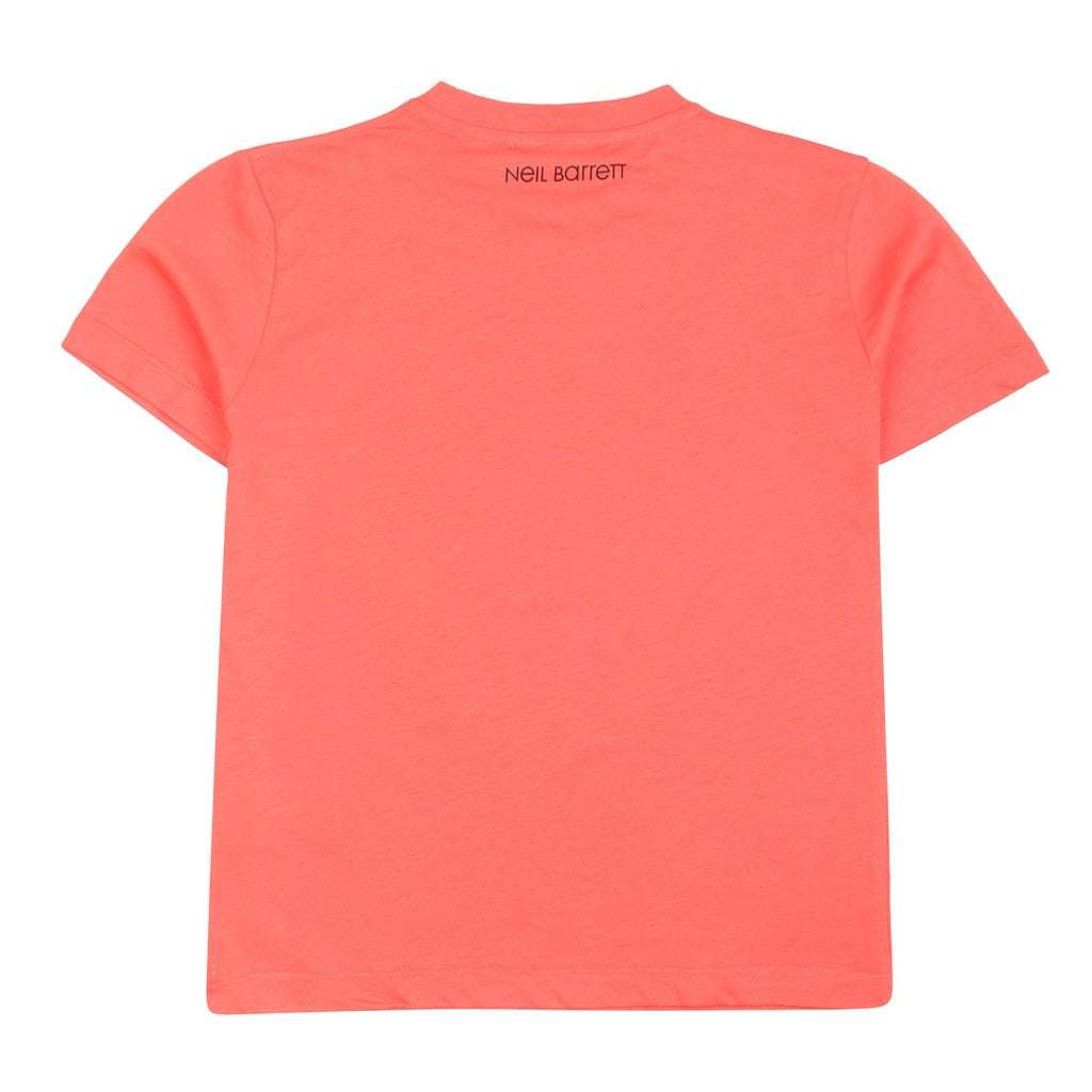 Orange Print T-Shirt